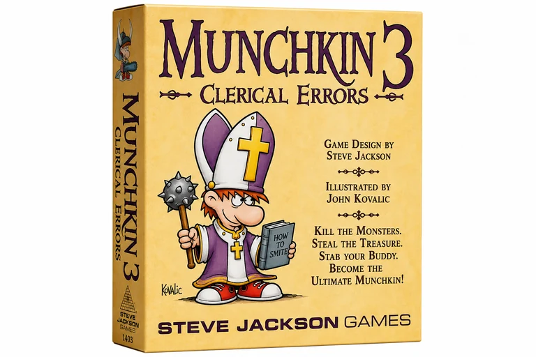 Munchkin 3 Clerical Errors espansione