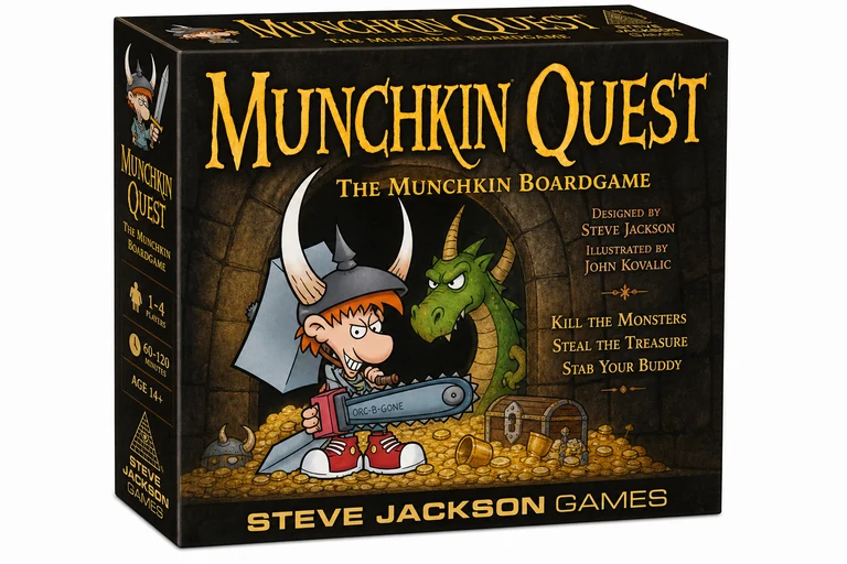 Munchkin Quest con plancia